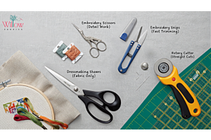 The Best Scissors for Cross Stitch and Embroidery: Snips, Scissors, and Rotary Cutters Compared