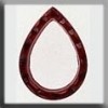 Glass Treasures 12019 - Teardrop Ruby