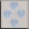 Glass Treasures 12083 - Small Heart Sapphire