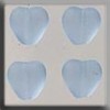 Glass Treasures 12089 - Medium Heart Sapphire