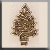 Glass Treasures 12106 - Christmas Tree Gold