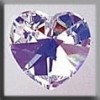 Crystal Treasures 13045 - Medium Heart Crystal Heart