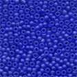 Frosted Glass Beads 60020 - Frosted Royal Blue