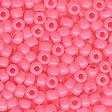 Frosted Glass Beads 62005 - Frosted Dusty Rose
