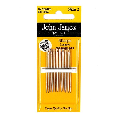 John James Sharps Needles - Size 3/9