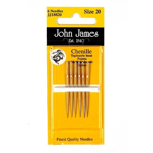 John James Chenille Needles - Size 18