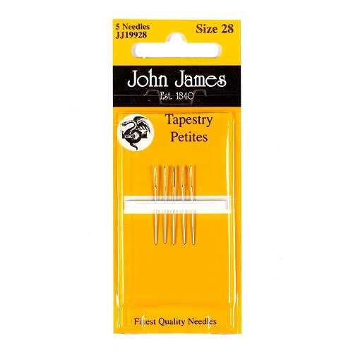 John James Petite Tapestry Needles - Size 28