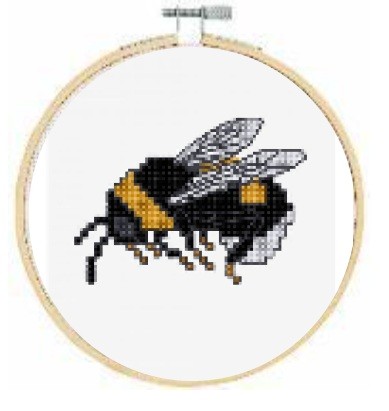 BK 1892 - DMC Bumblebee Cross Stitch Kit