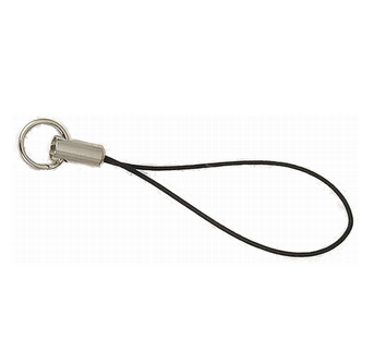 Mobile Phone Charm Cord - Black - Pack of Two
