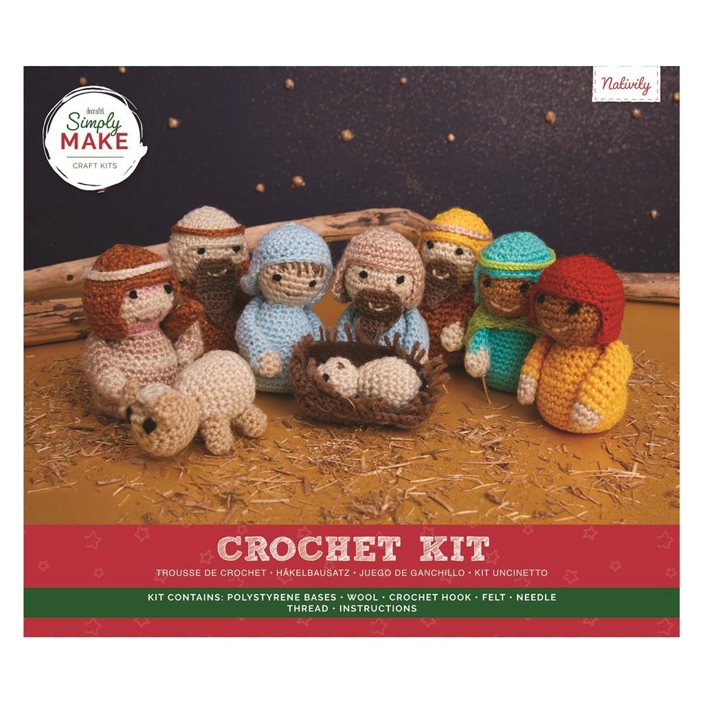 Simply Make - Festive Crochet Kits - 20% off RRP for a limited Time.