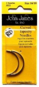 John James Size 16/18 Curved Tapestry Needles