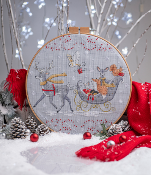 Cross Stitcher Project Pack - Dashing Through The Snow - XST363