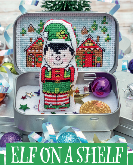 Cross Stitcher Project Pack - Issue 403 - Elf on a Shelf