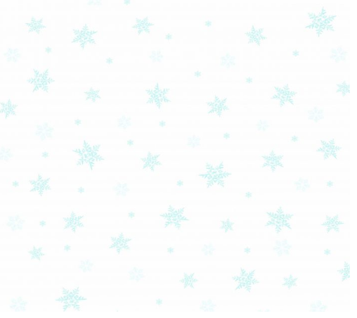 Fabric Flair 14ct Aida Snowflakes with Sparkles