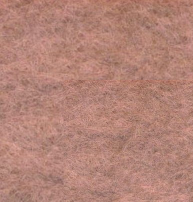Felt Square Dusty Pink Marl 30% Wool - 9in / 22cm