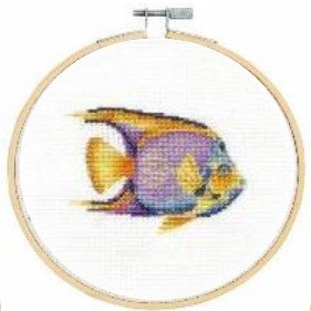 DMC Tropical Fish Cross Stitch Kit - BK1875