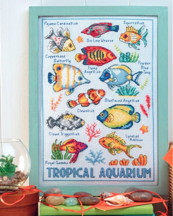 Cross Stitcher Project Pack - Totally Tropical - Issue 397