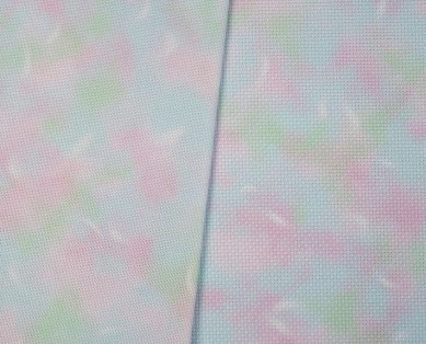 Fabric of the Month - May 24 - Shades of Spring - Evenweave