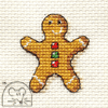 Gingerbread Man Make Me For Christmas Stitch Kit  00M-202mmc