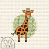 Mouseloft Stitchlet 'At the Zoo' - Giraffe