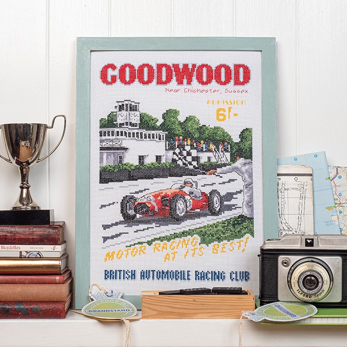 Cross Stitcher Project Pack - Issue 407 - Goodwood Poster