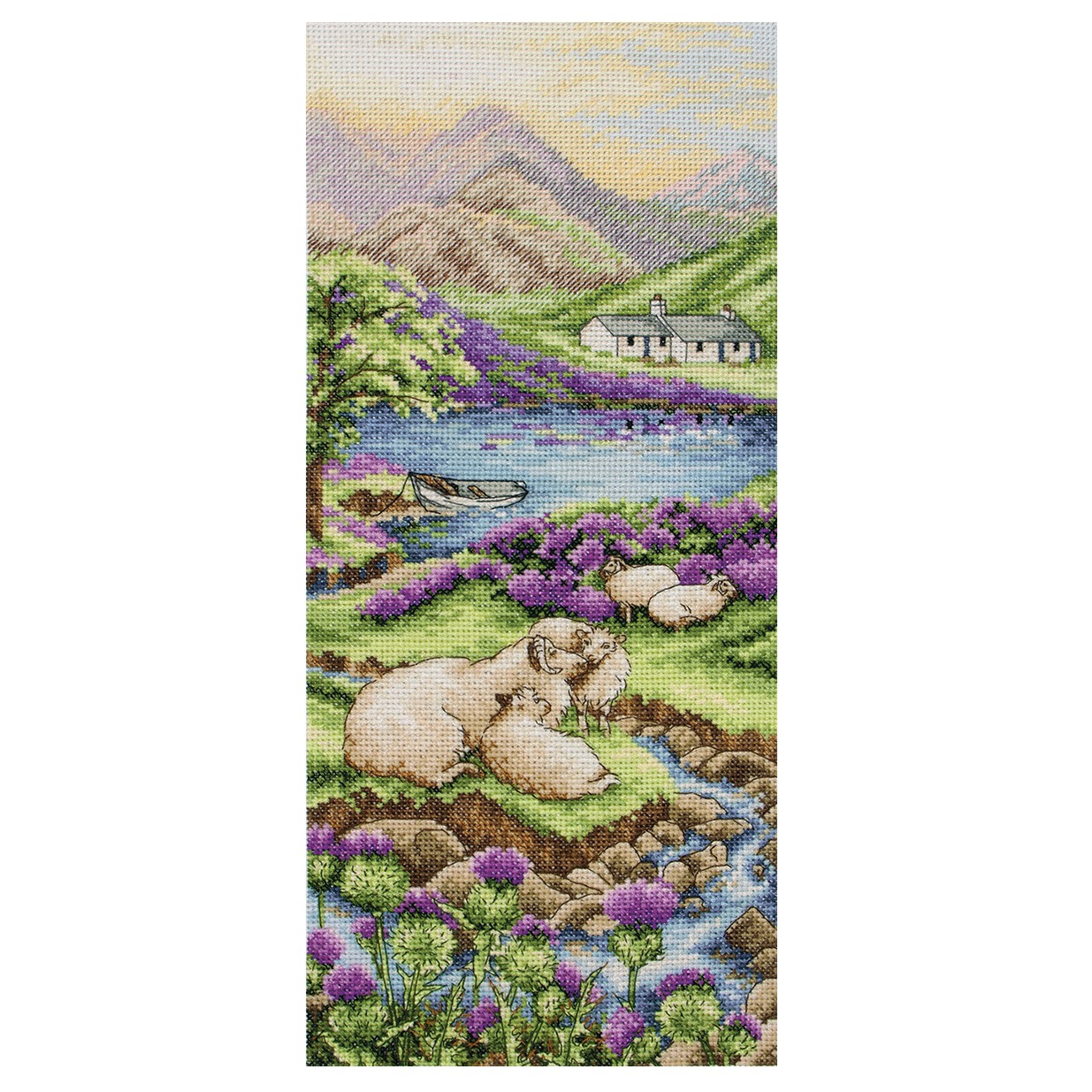 Highlands Landscape Counted Cross Stitch Kit