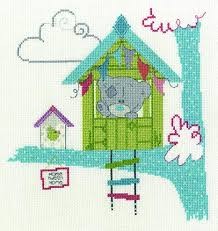BL1125/72 - Me to You Tiny Tatty Teddy Home Tweet Home Cross Stitch Kit