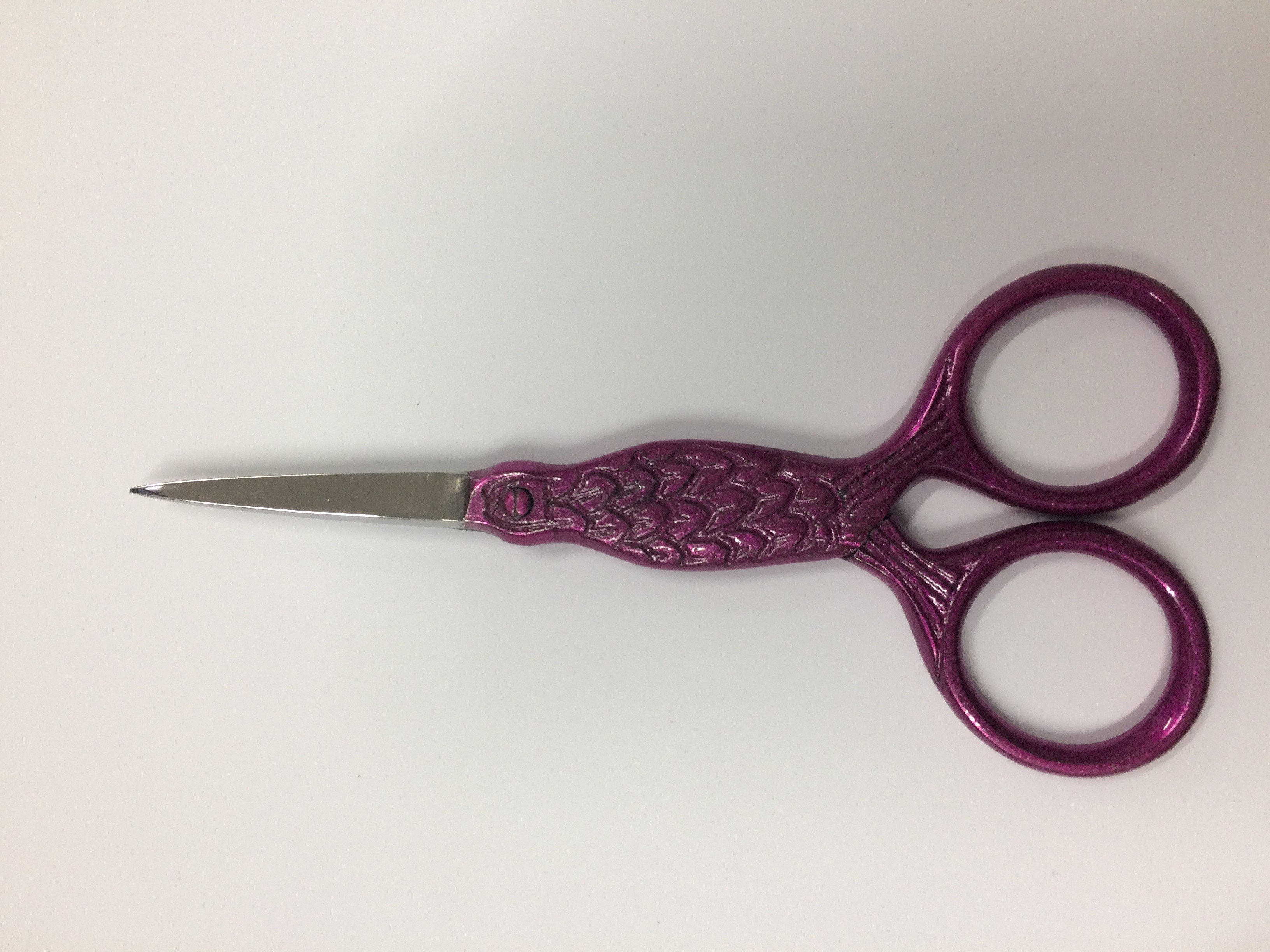 Fishtail Scissors - pinky purple