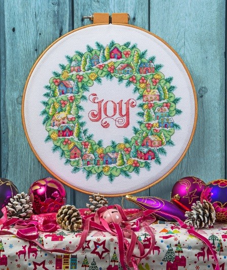 Cross Stitcher Project Pack - Christmas Wreath XST337