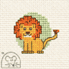 Mouseloft Stitchlet 'At the Zoo' - Lion