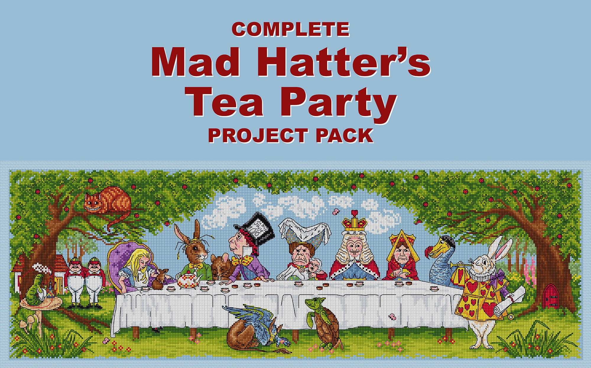 Cross Stitcher Project Pack - Mad Hatter - XST370 - 372