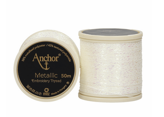 Anchor Metallic Thread - 304 - Cream