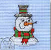 Snowman Make Me For Christmas Stitch Kit  00M-202mmc