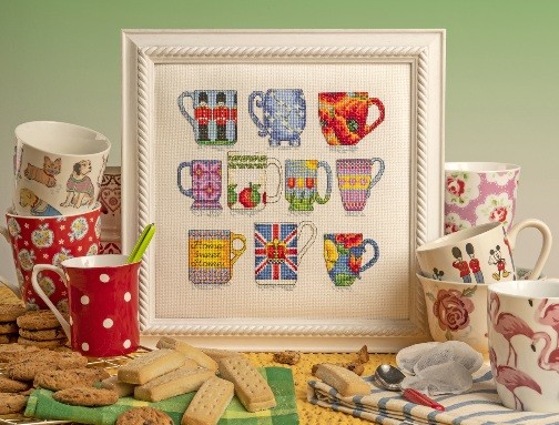 Cross Stitcher Project Pack - Care for a Cuppa? XST345