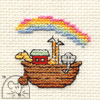 Mouseloft Noah's Ark Cross Stitch Kit - 003-J02sml
