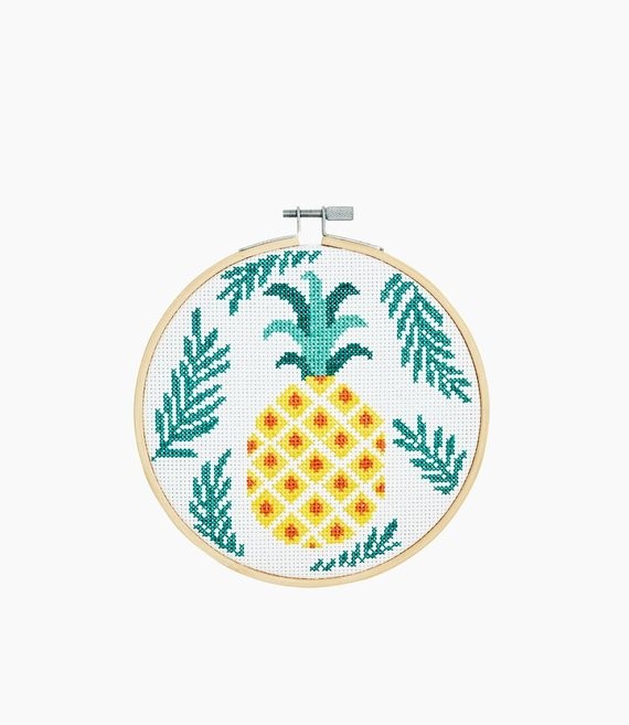 DMC Pineapple Cross Stitch Kit - BK1833