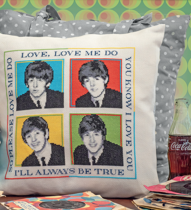 Cross Stitcher Project Pack - The Fab Four - Issue 401