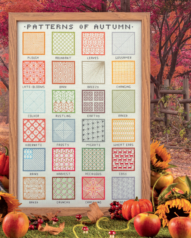 Cross Stitcher Project Pack - Patterns of Autumn - Issue 401