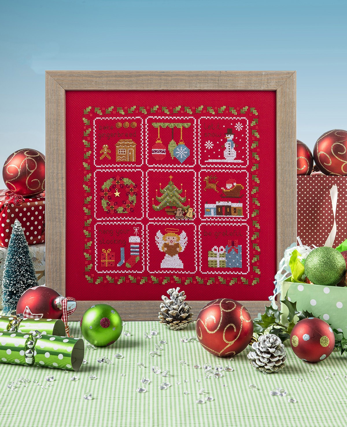 Cross Stitcher Project Pack - issue 391 - Glad Tidings Materials Pack
