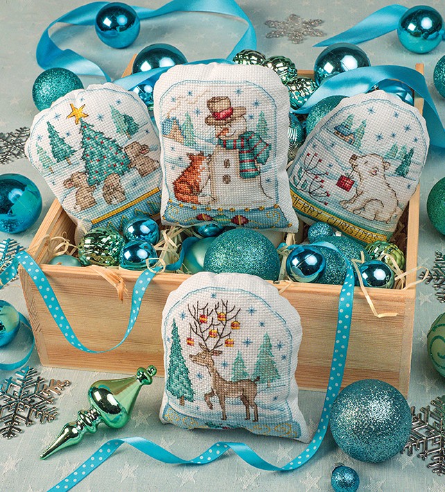 Cross Stitcher Project Pack - issue 391 - In A Flurry Materials Pack