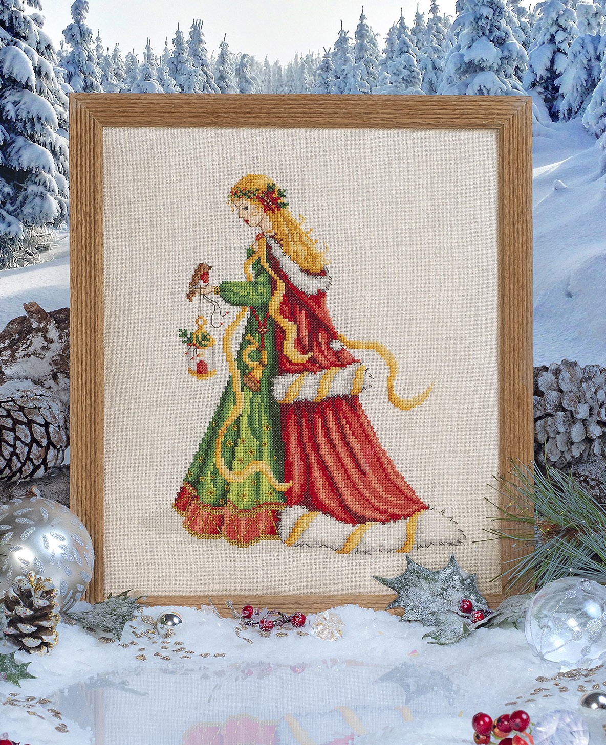 Cross Stitcher Project Pack - issue 390 - Spirit of Christmas - Victorian Lady