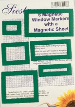 6 Magnetic Window Markers