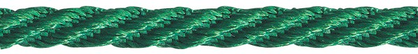 Barley Twist: 1M x 5mm: Emerald 
