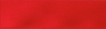 3mm Double Faced Satin Red Ribbon