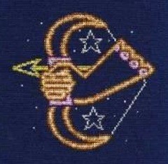 DMC Sagittarius Cross Stitch Kit BK1870