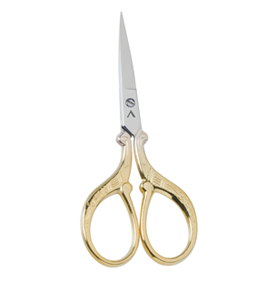 Milward Classic Gold Handled Embroidery Scissors - 9cm (3.5in)