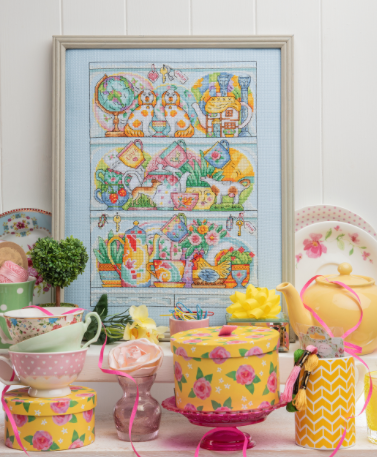 Cross Stitcher Project Pack - issue 378 - Delightful Display