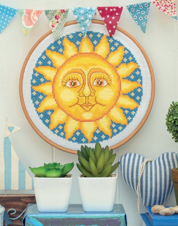 Cross Stitcher Project Pack - Solar Smile - Issue 400