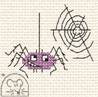 Mouseloft Funsize Cross Stitch Kit - Spider 00M-004mmh