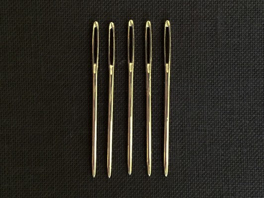 Nickel Plated Tapestry Needles - Size 14 (Pack of 5)